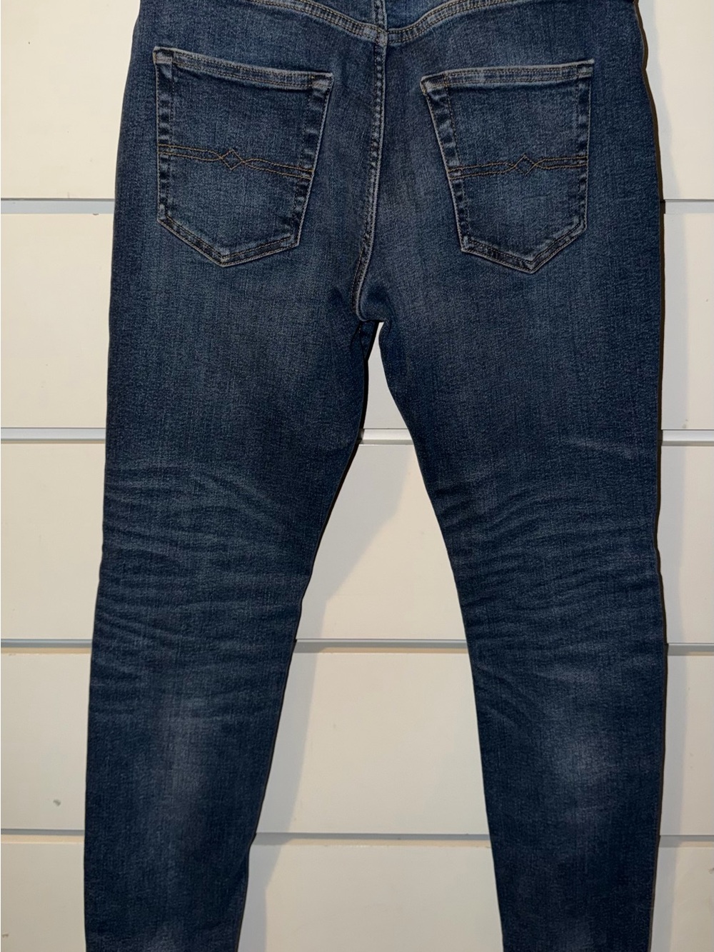 Lucky Brand Men's Dark Indigo Athletic Taper Jeans